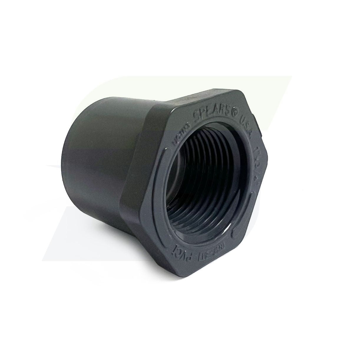 838-131 - 1" FNPT x 3/4" Spigot Schedule 80 PVC Bushing