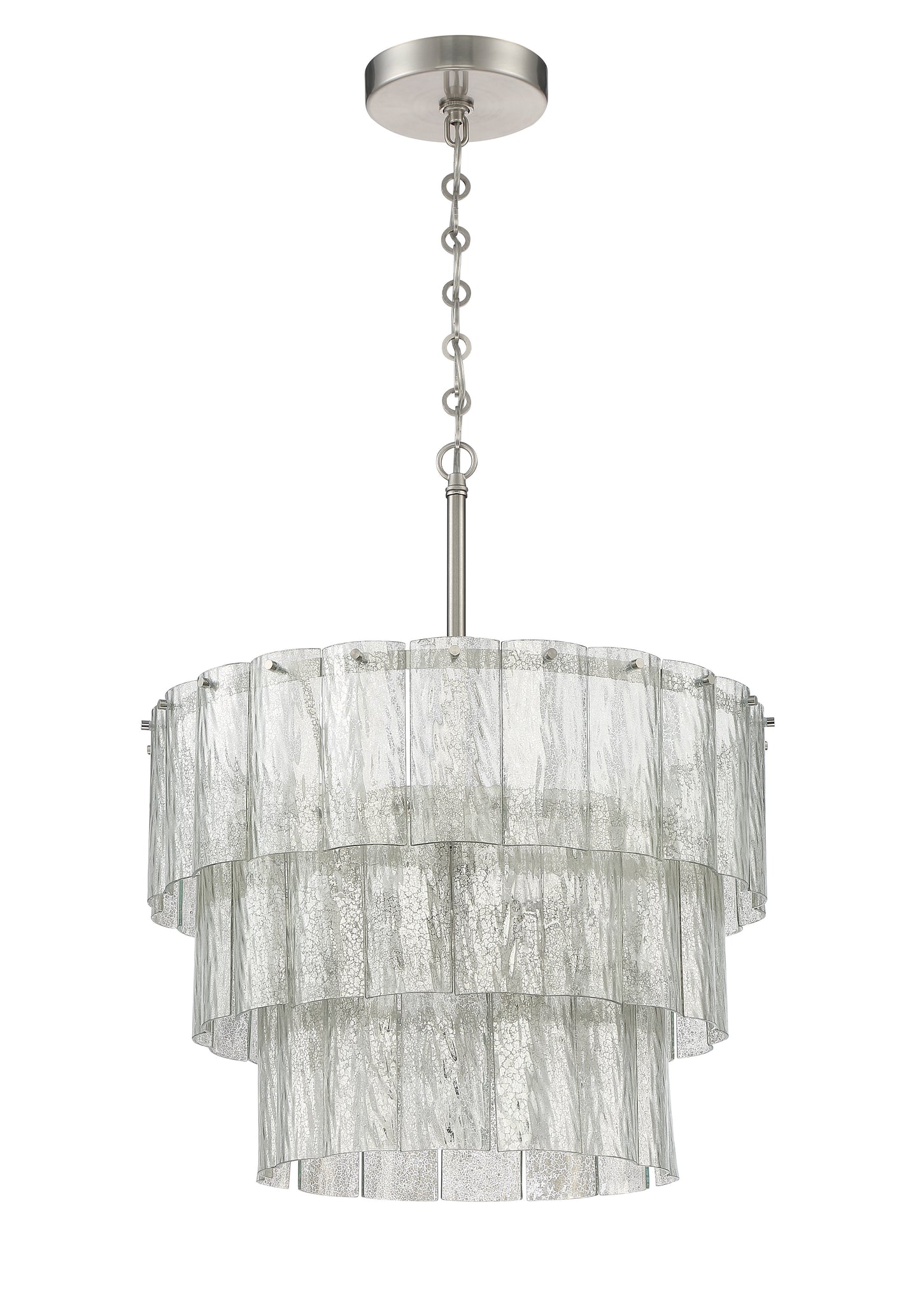 48694-BNK - Museo 9 Light 20" Wide Pendant - Brushed Nickel