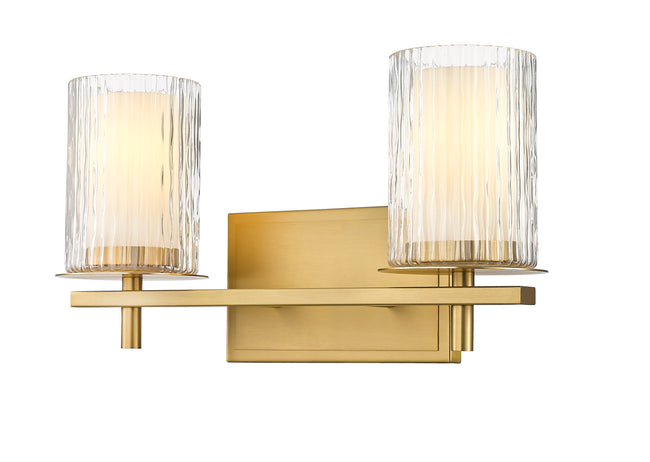 1949-2V-MGLD - Grayson 2 Light 16" Vanity - Modern Gold