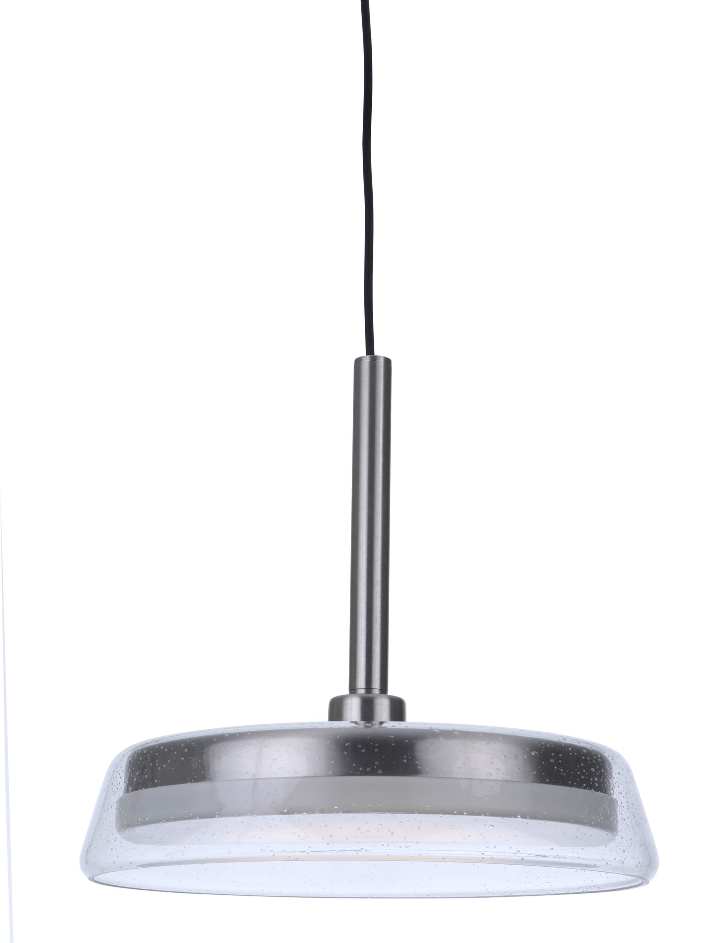 55192-BNK-LED - Centric 1 Light 14" Wide Pendant - Brushed Nickel