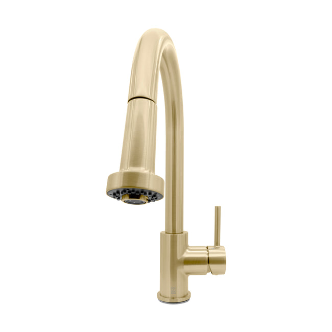MON-KF-CB - Monet Pull Down Kitchen Faucet in Champagne Bronze