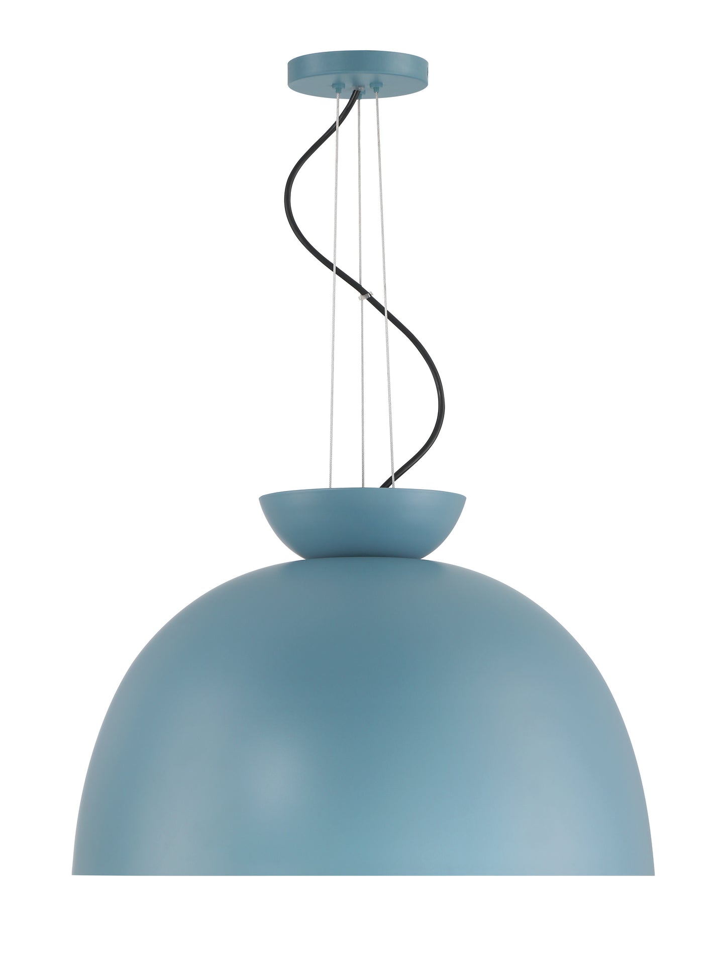 59192-DB - Ventura Dome 1 Light 20" Wide Pendant - Dusty Blue