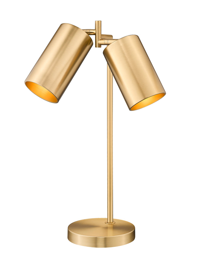 7520TL-MGLD - Lumina 2 Light Table 23" Lamp - Modern Gold