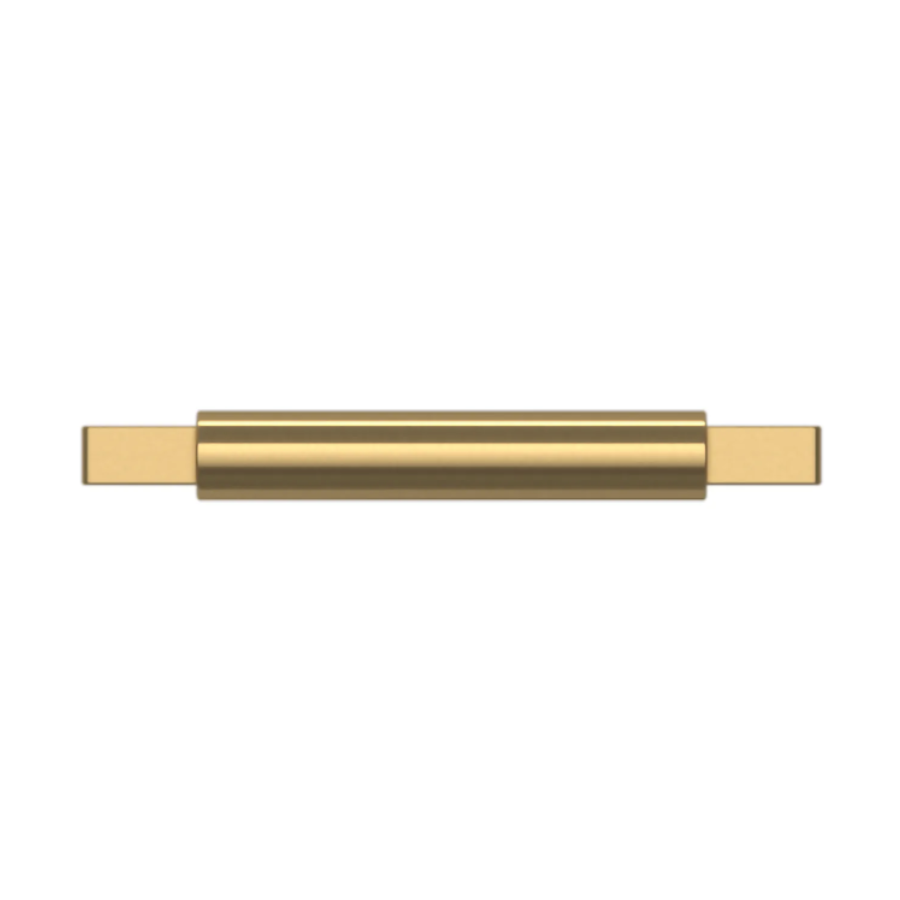 4431044 - 4" Centers - Gramercy Pull - Satin Brass