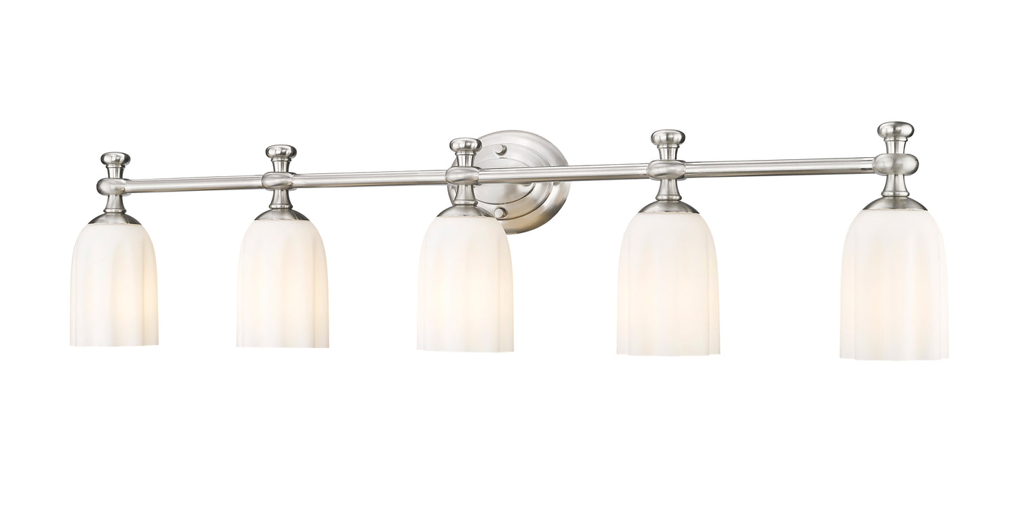 1102-5V-BN - Orion 5 Light 40" Vanity - Brushed Nickel