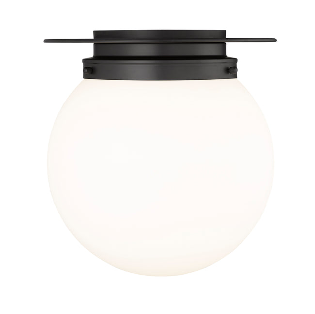 7505F13-MB - Calhoun 1 Light Flush 13" Mount - Matte Black