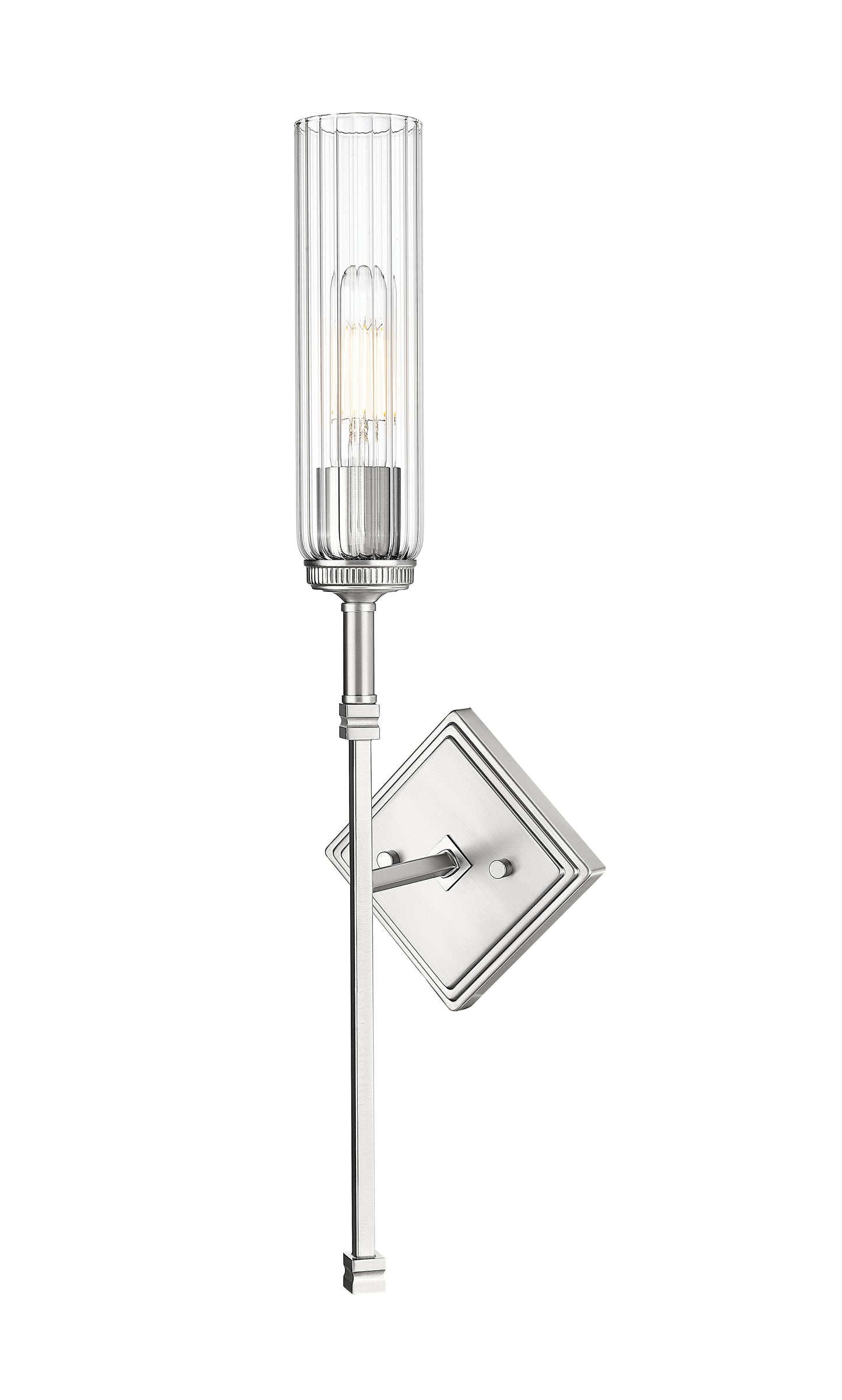 3047-1S-BN - Esme 1 Light Wall 24" Sconce - Brushed Nickel