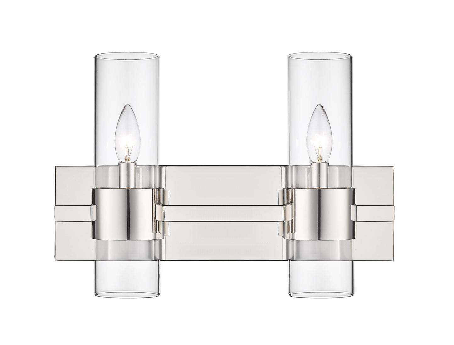 343-2V-PN - Lawson 2 Light 17" Vanity - Polished Nickel
