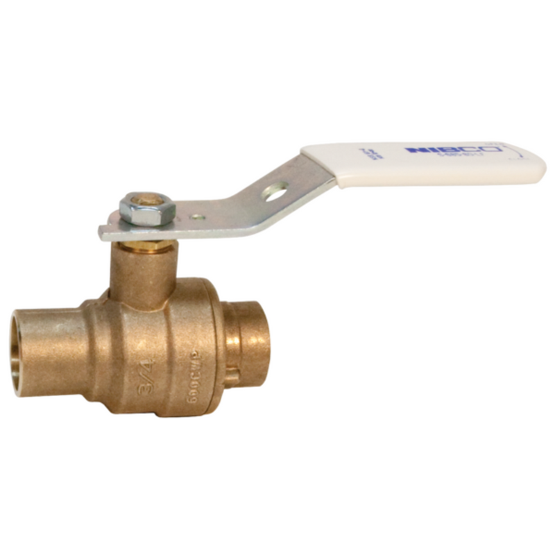 2" s685 nibco ball valves with white handle