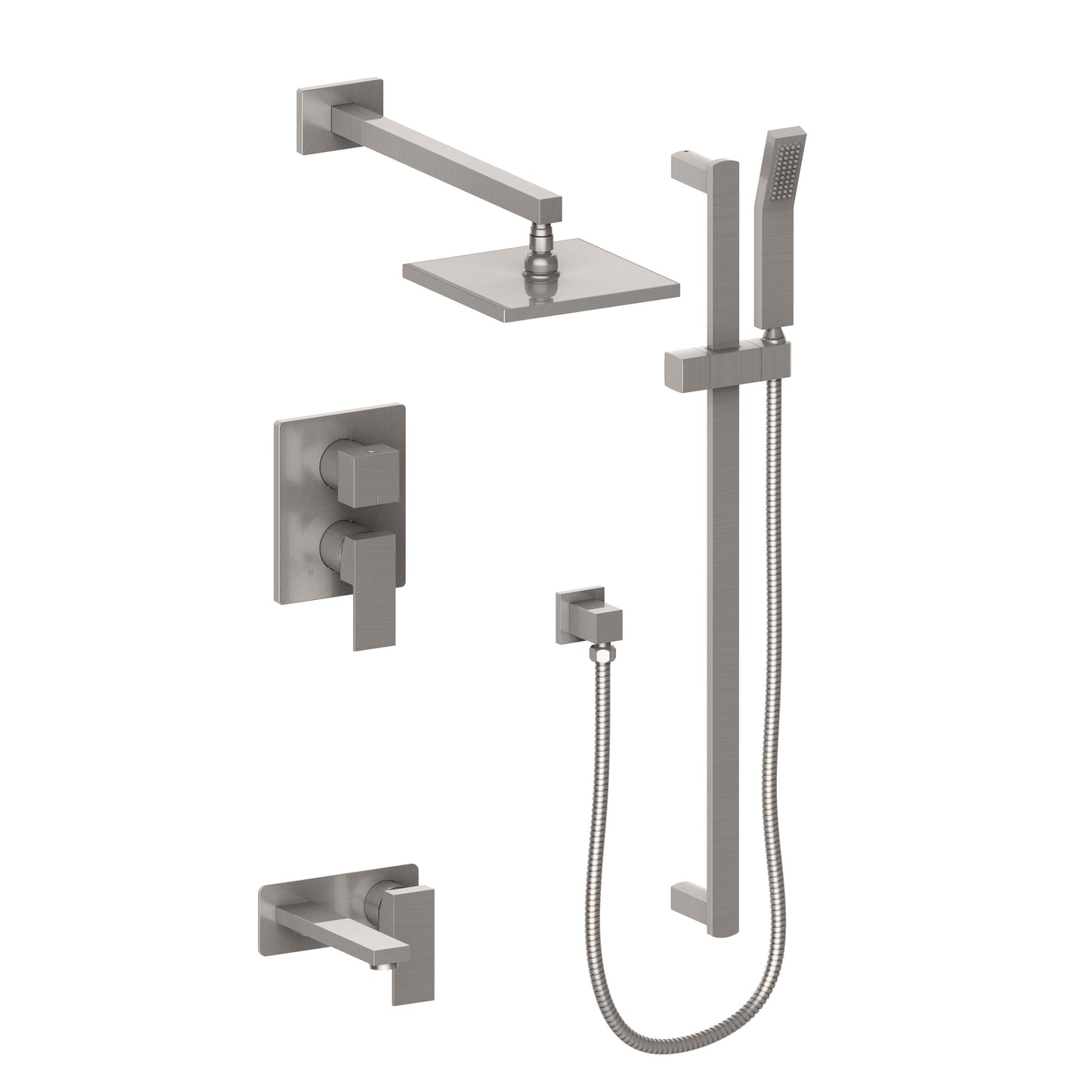 BLS-SHS-BN - Bliss Shower System in Brushed Nickel