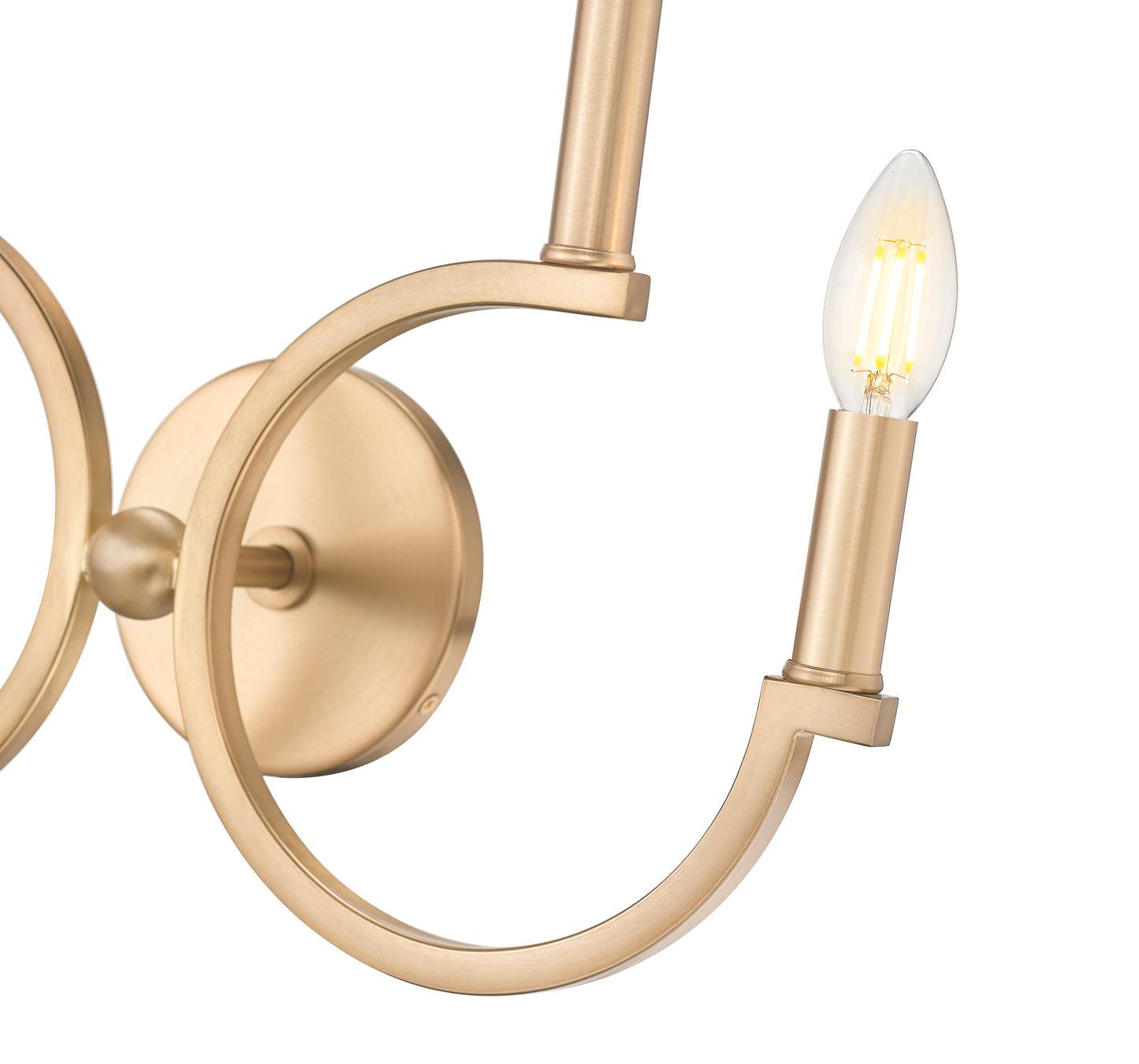 2016-4S-MGLD - Cordelia 4 Light Wall 16" Sconce - Modern Gold