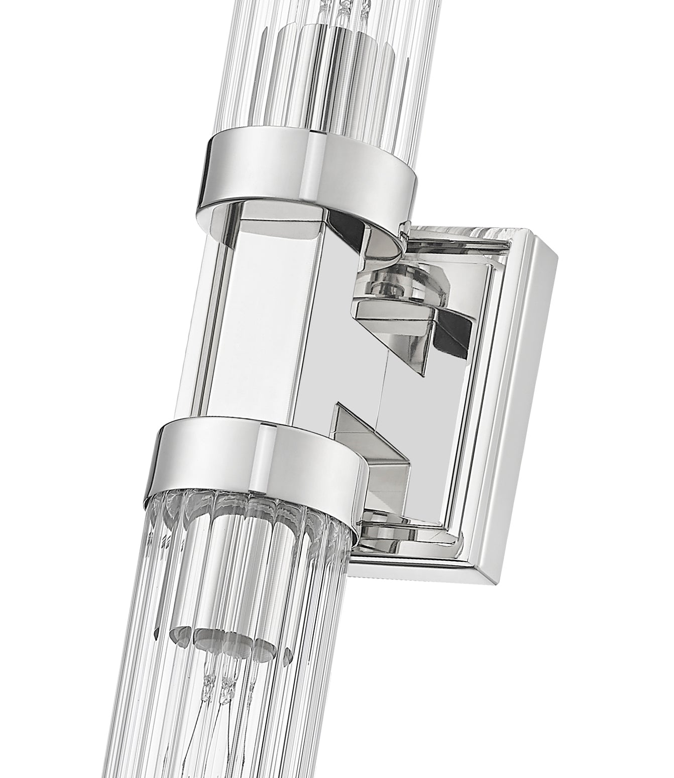 740-2W-PN - Beau 2 Light Wall 27" Sconce - Polished Nickel