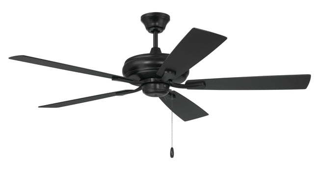 ECF52FB5-FBGW - Eos 52" 5 Blade Ceiling Fan with Light Kit - Flat Black