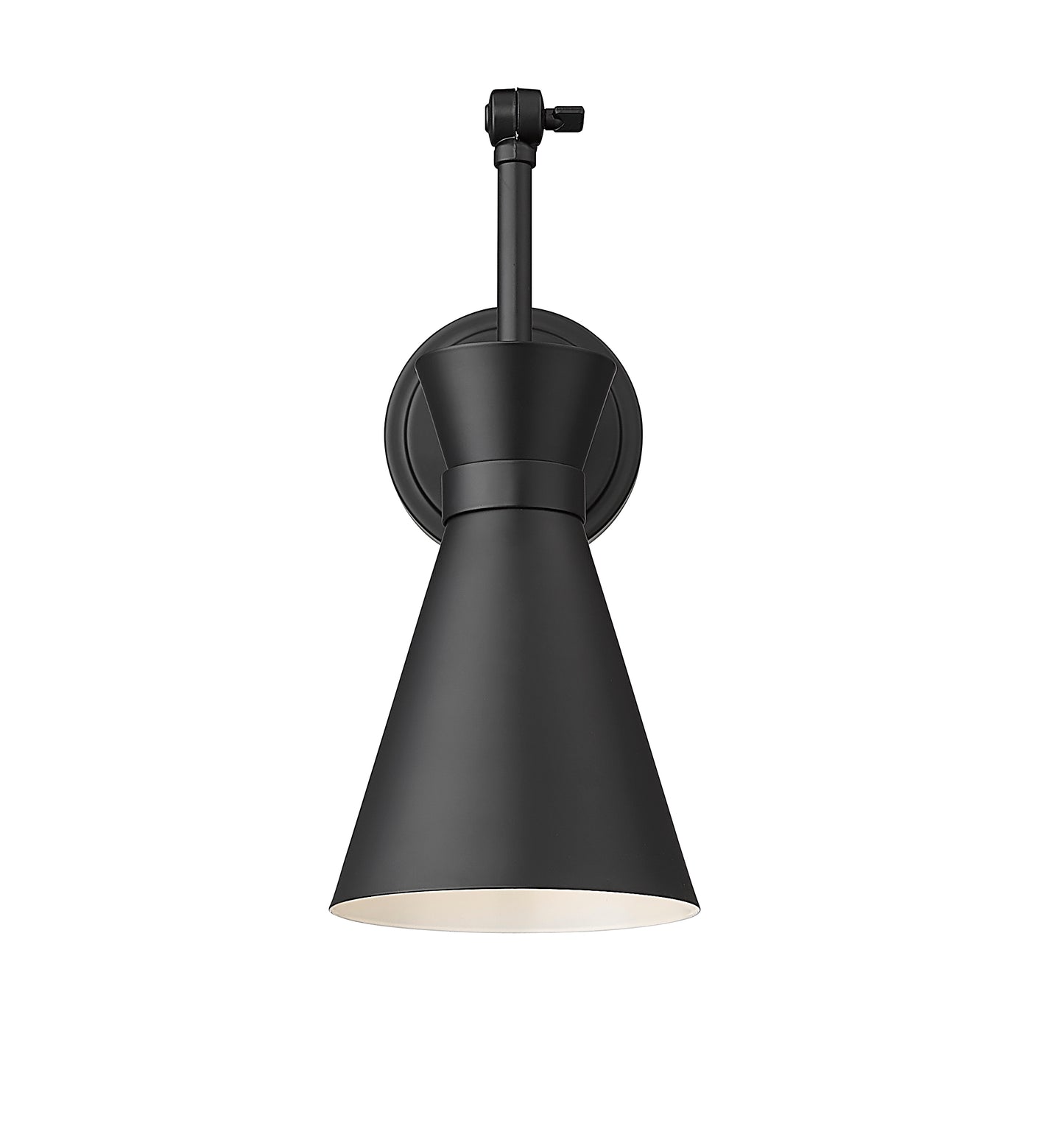 351S-MB - Soriano 1 Light Wall 6" Sconce - Matte Black