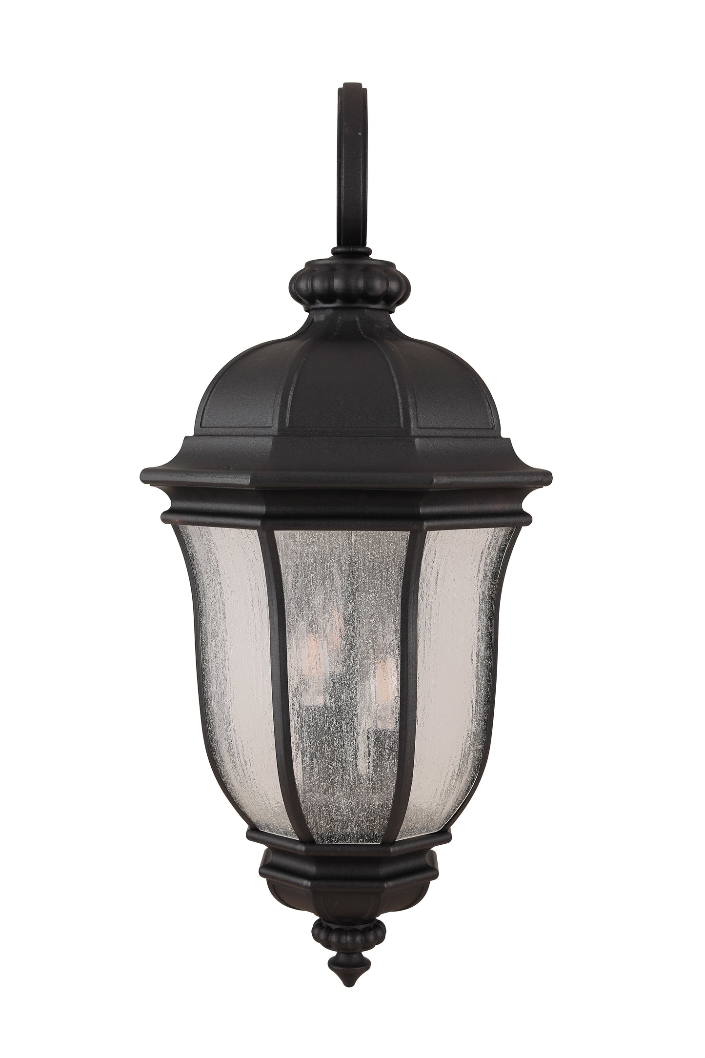 Z3324-TB - Harper 3 Light 28" High Outdoor Wall Lantern - Textured Black
