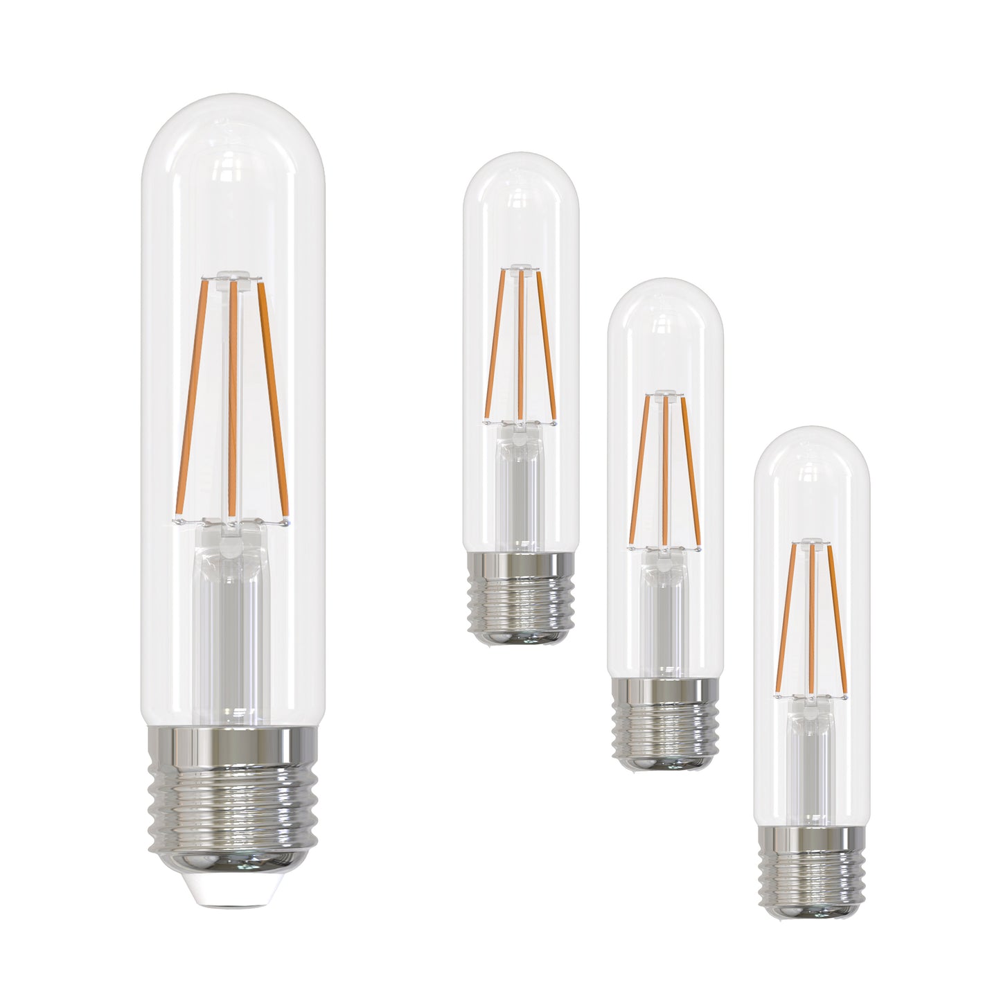 776947 - Dimmable Clear T9 5" LED Light Bulb - 3 Watt - 2700K - 4 Pack