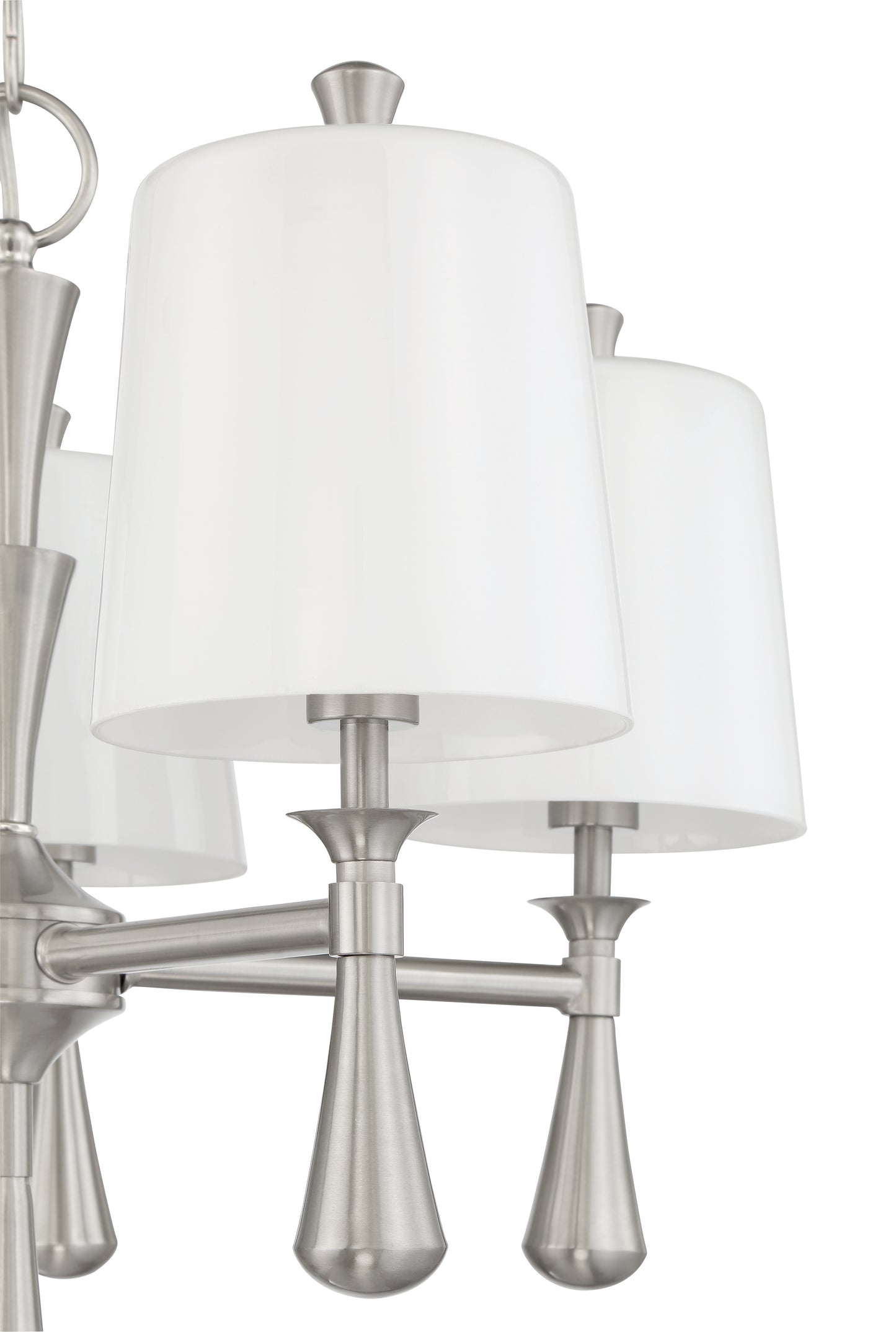 57425-BNK - Palmer 5 Light 21" Wide Chandelier - Brushed Nickel