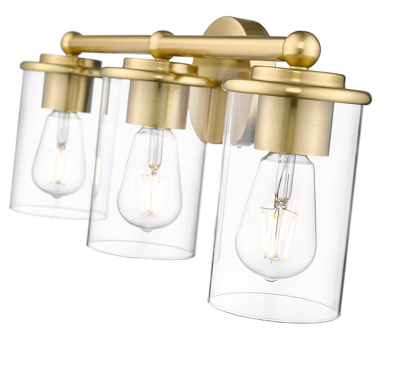742-3V-LG - Thayer 3 Light 22" Vanity - Luxe Gold