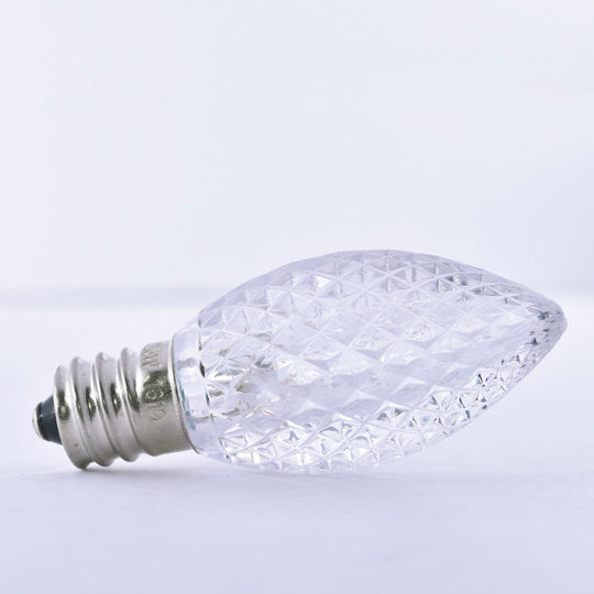 770171 - Specialty Clear C7 LED Light Bulb - 0.6 Watt - 2700K - 25 Pack