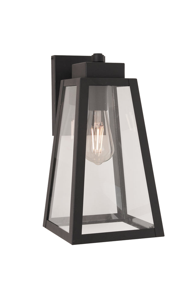 ZA6914-TB - Sorano 1 Light 13.88" High Outdoor Wall Lantern - Textured Black