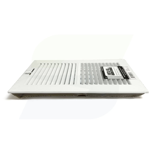 MFSCR126W2 - 12" x 6" 2-Way Sidewall / Ceiling Register - White
