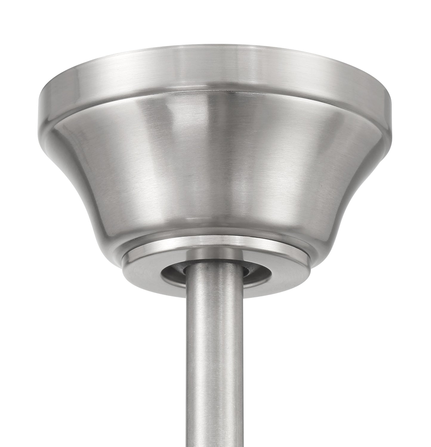 ECF114BNK5-DWWLN - Eos Frost 4 Light 52" 5 Blade Ceiling Fan with Light Kit - Brushed Nickel