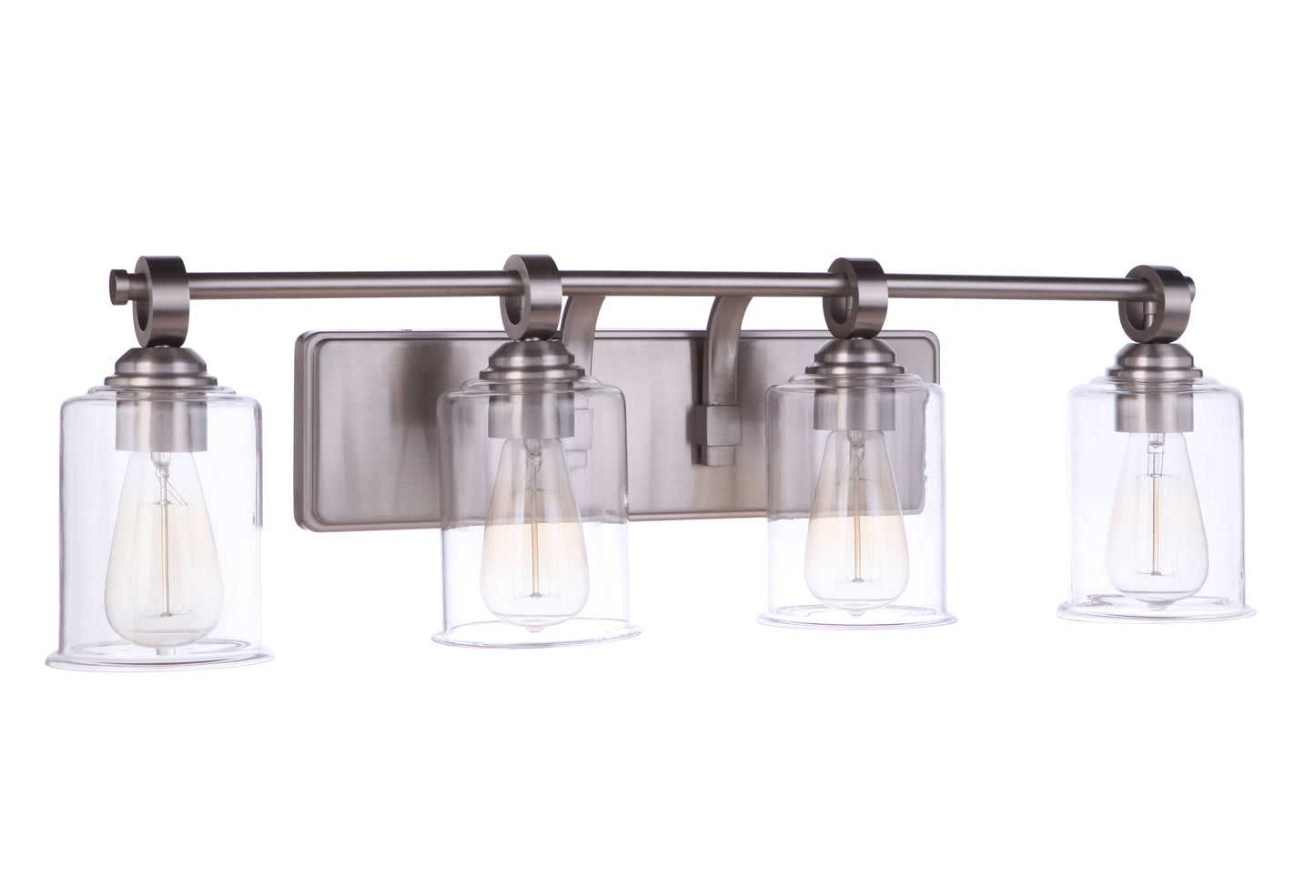 56404-BNK - Romero 4 Light 30" Wide Vanity Light - Brushed Nickel