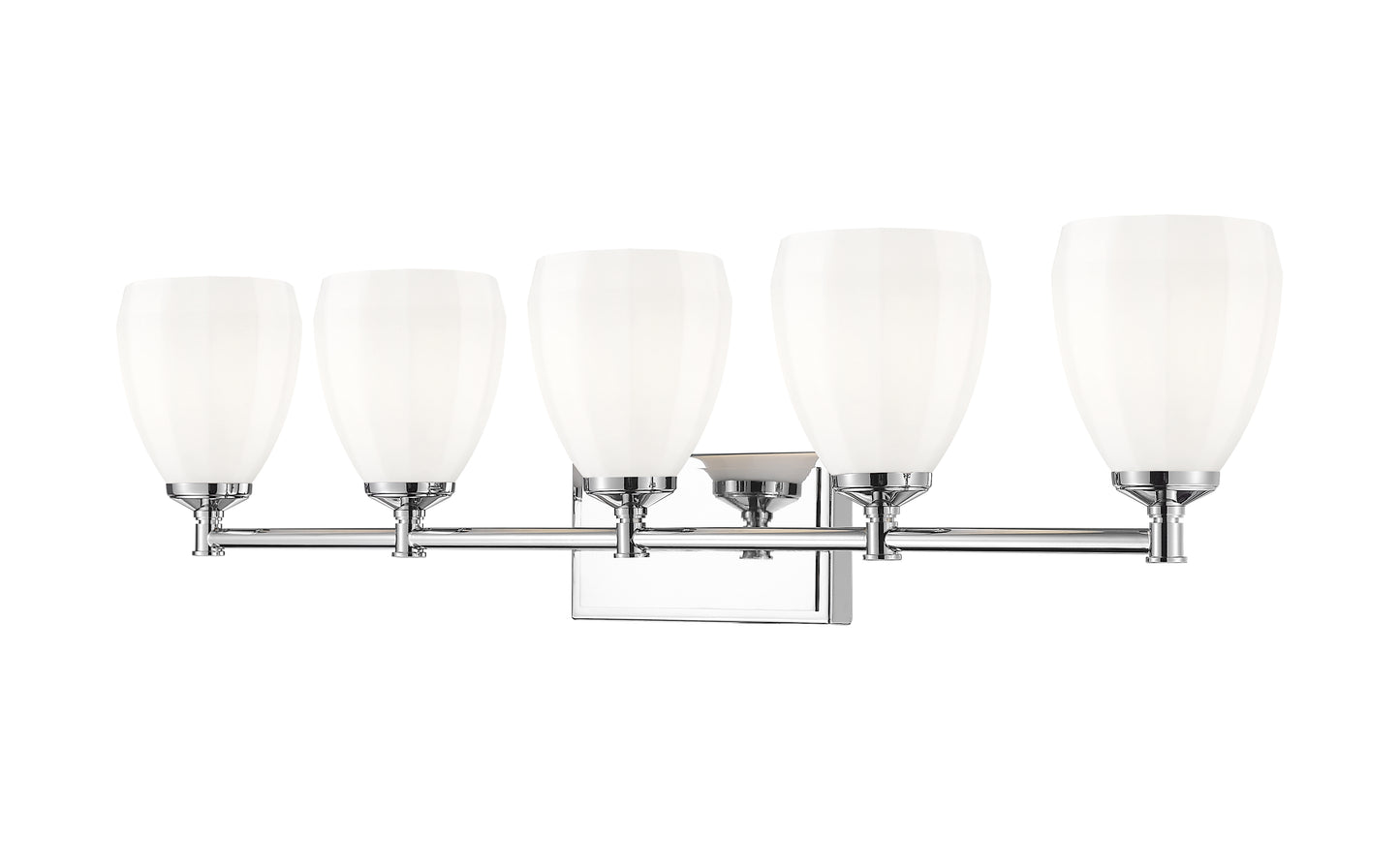 7004-5V-CH - Oren 5 Light 38" Vanity - Chrome