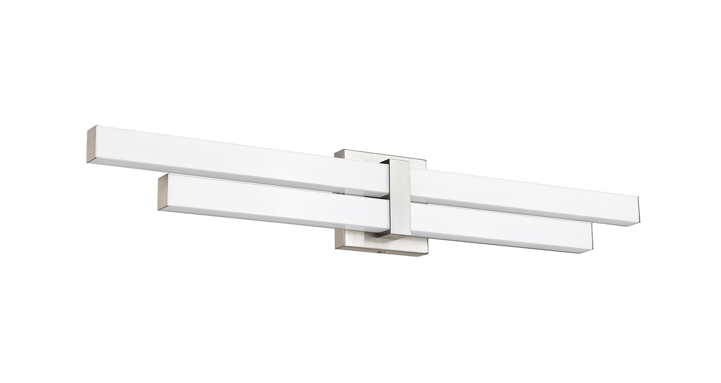 1008-32W-BN-LED - Zane 2 Light 32" Vanity - Brushed Nickel