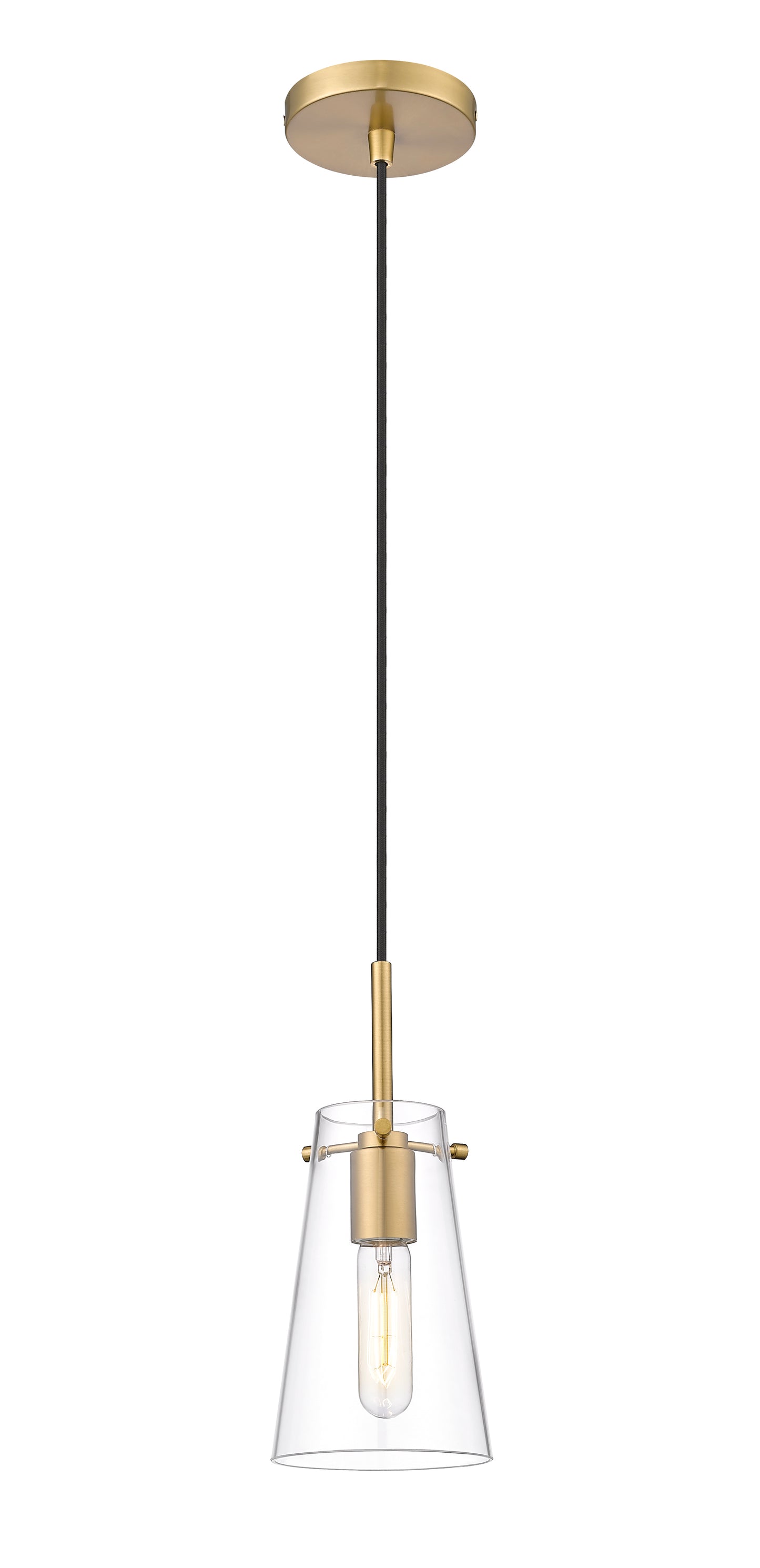 7508MP-MGLD - Kira 1 Light 5" Pendant - Modern Gold