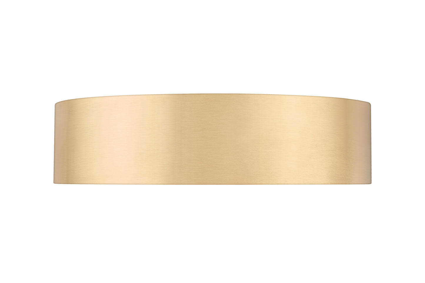 1017F16-MGLD-LED - Coronado 1 Light Flush 16" Mount - Modern Gold
