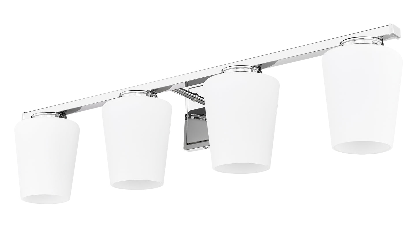 7703-4V-CH - Nextra 4 Light 32" Vanity - Chrome