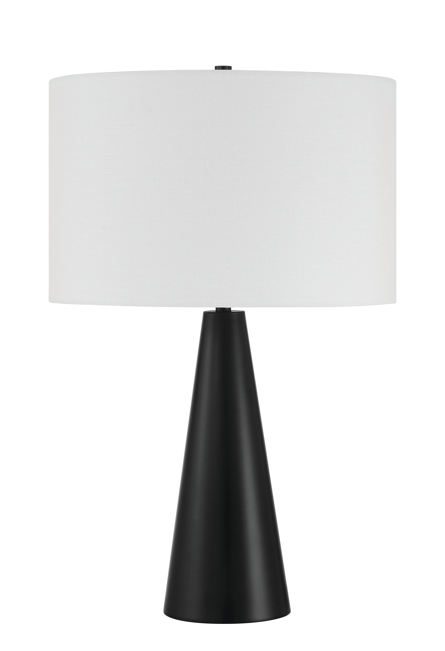 87013FB-T - Keefer 1 Light 25" High Table Lamp - Flat Black