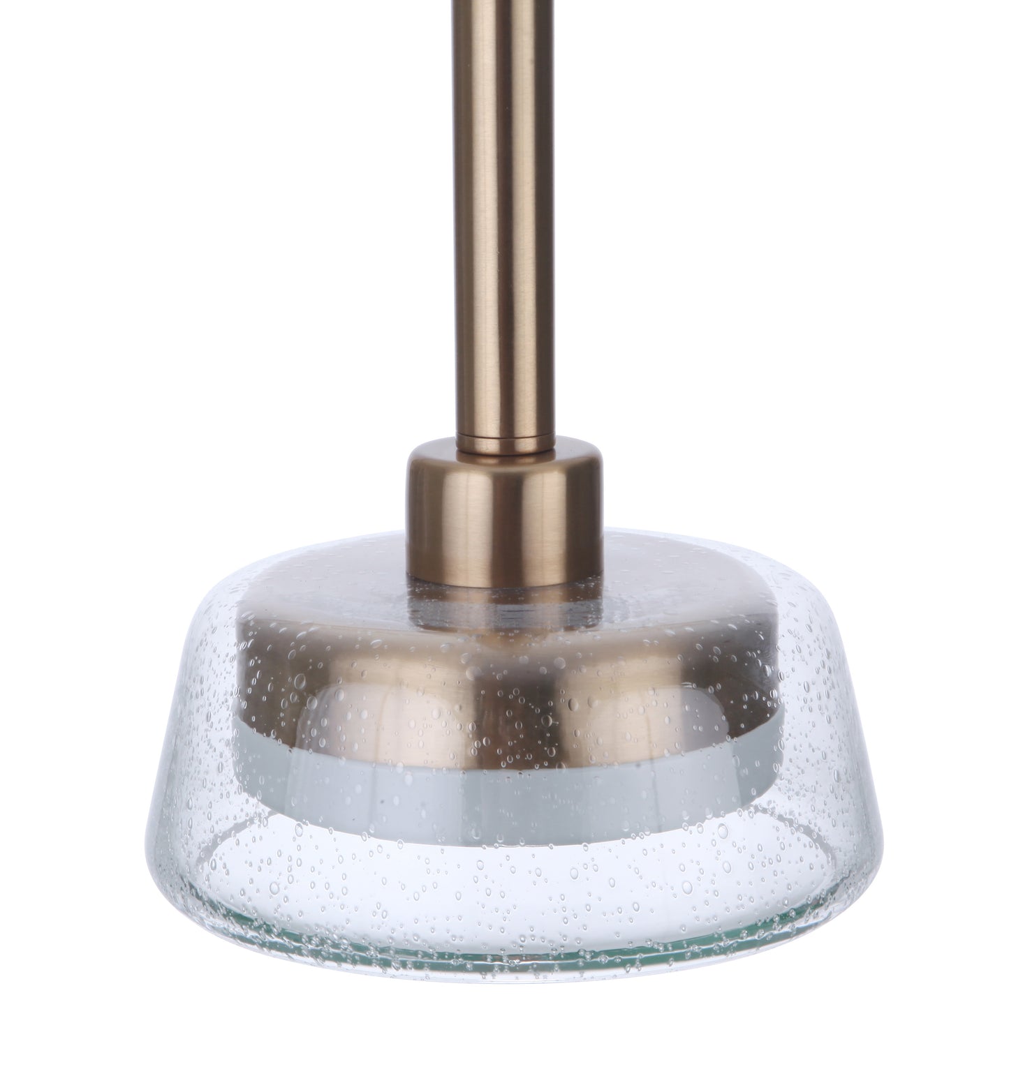 55190-SB-LED - Centric 1 Light 7.38" Wide Pendant - Satin Brass