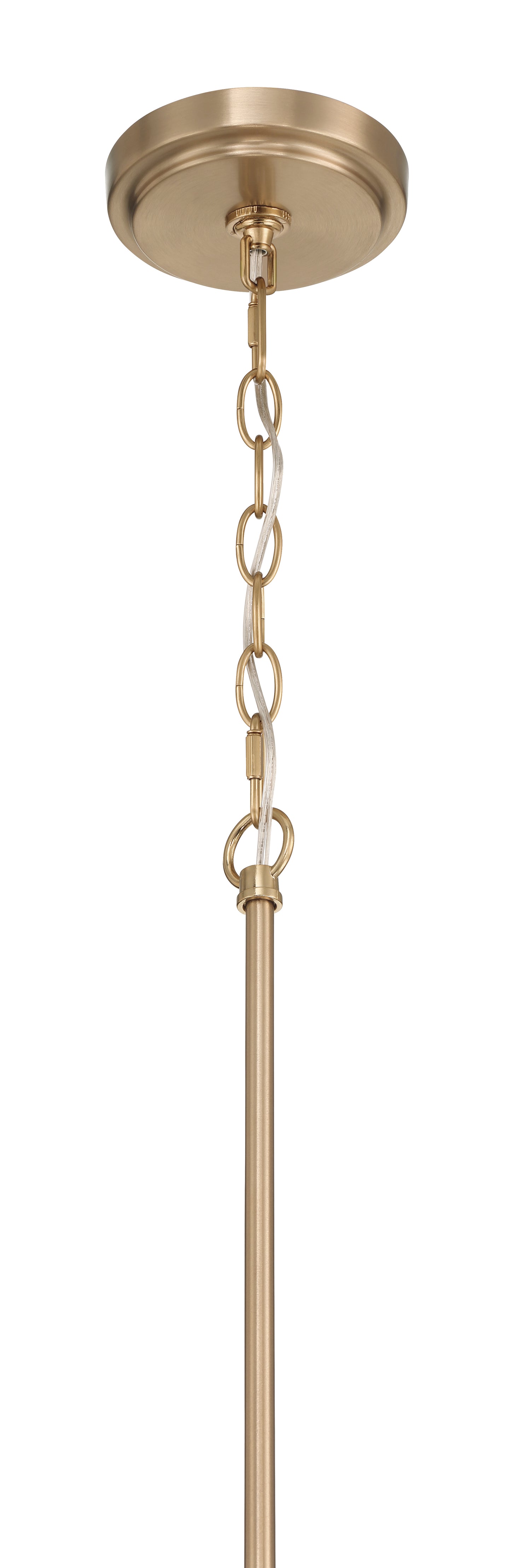 61192-CPZ - Pleated 1 Light 14" Wide Pendant - Premium Bronze