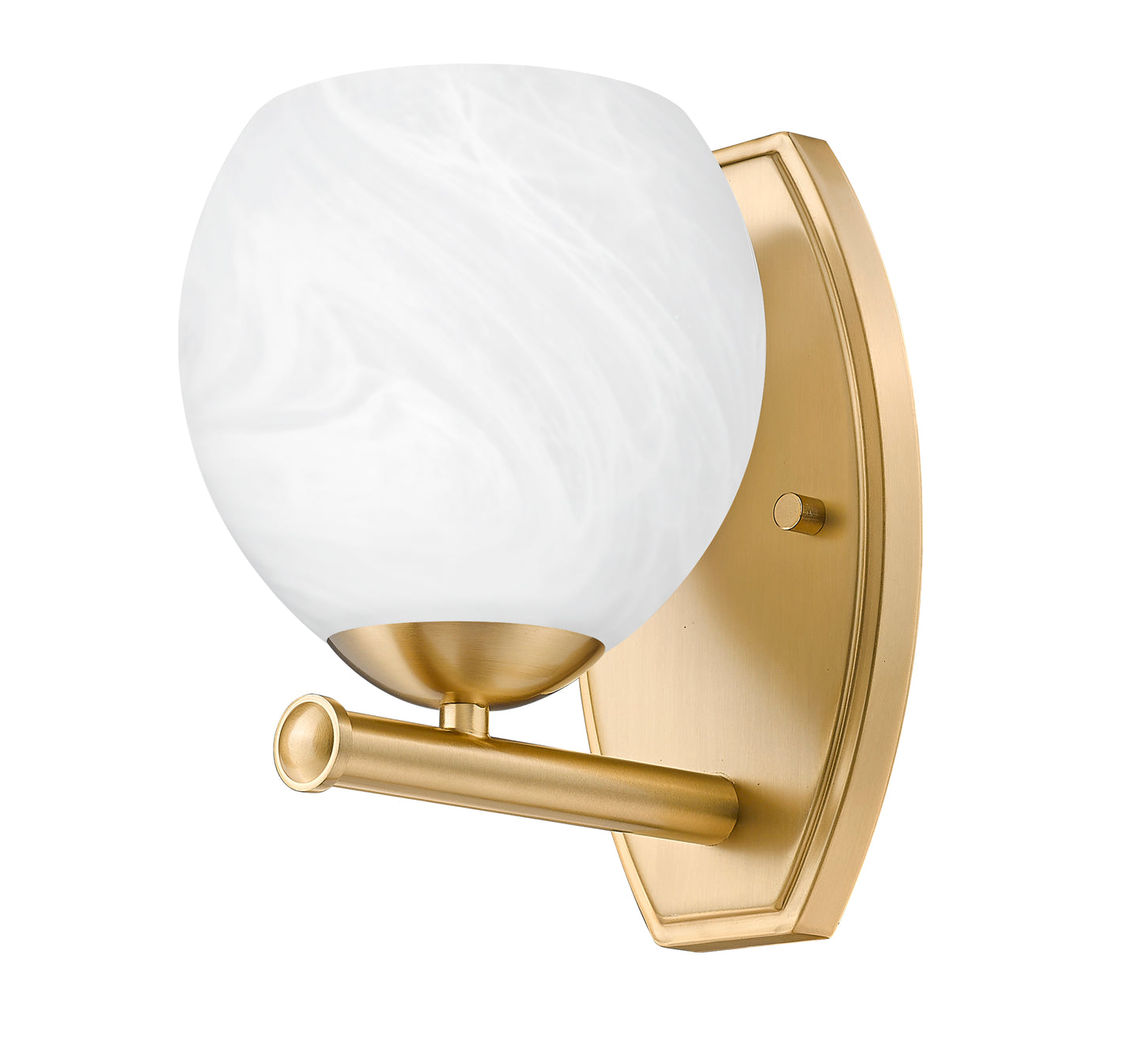 1963-1S-MGLD - Colette 1 Light Wall 9" Sconce - Modern Gold