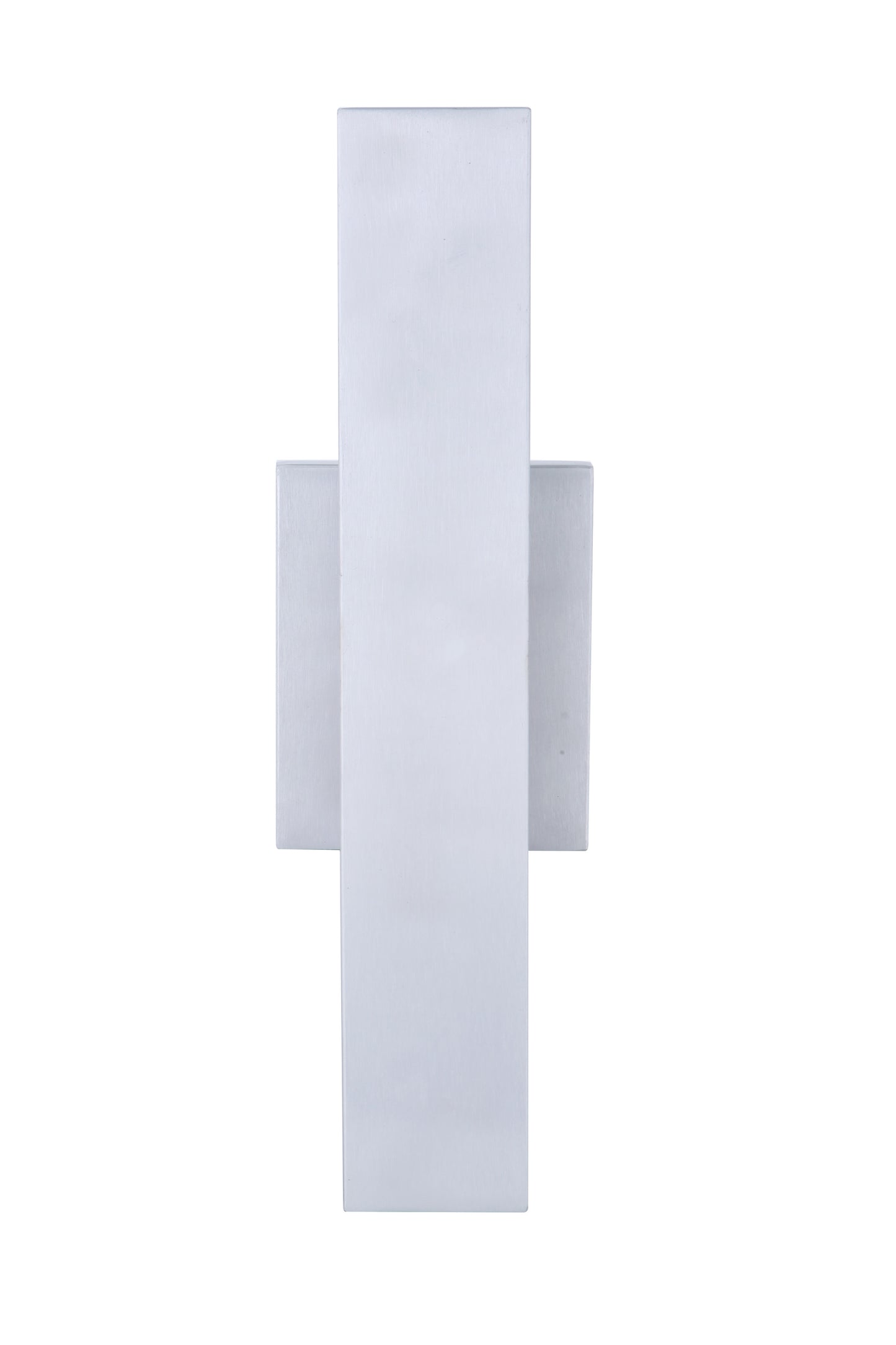 ZA2600-BAO-LED - Rens 1 Light 16" High Outdoor Wall Lantern - Brushed Aluminum