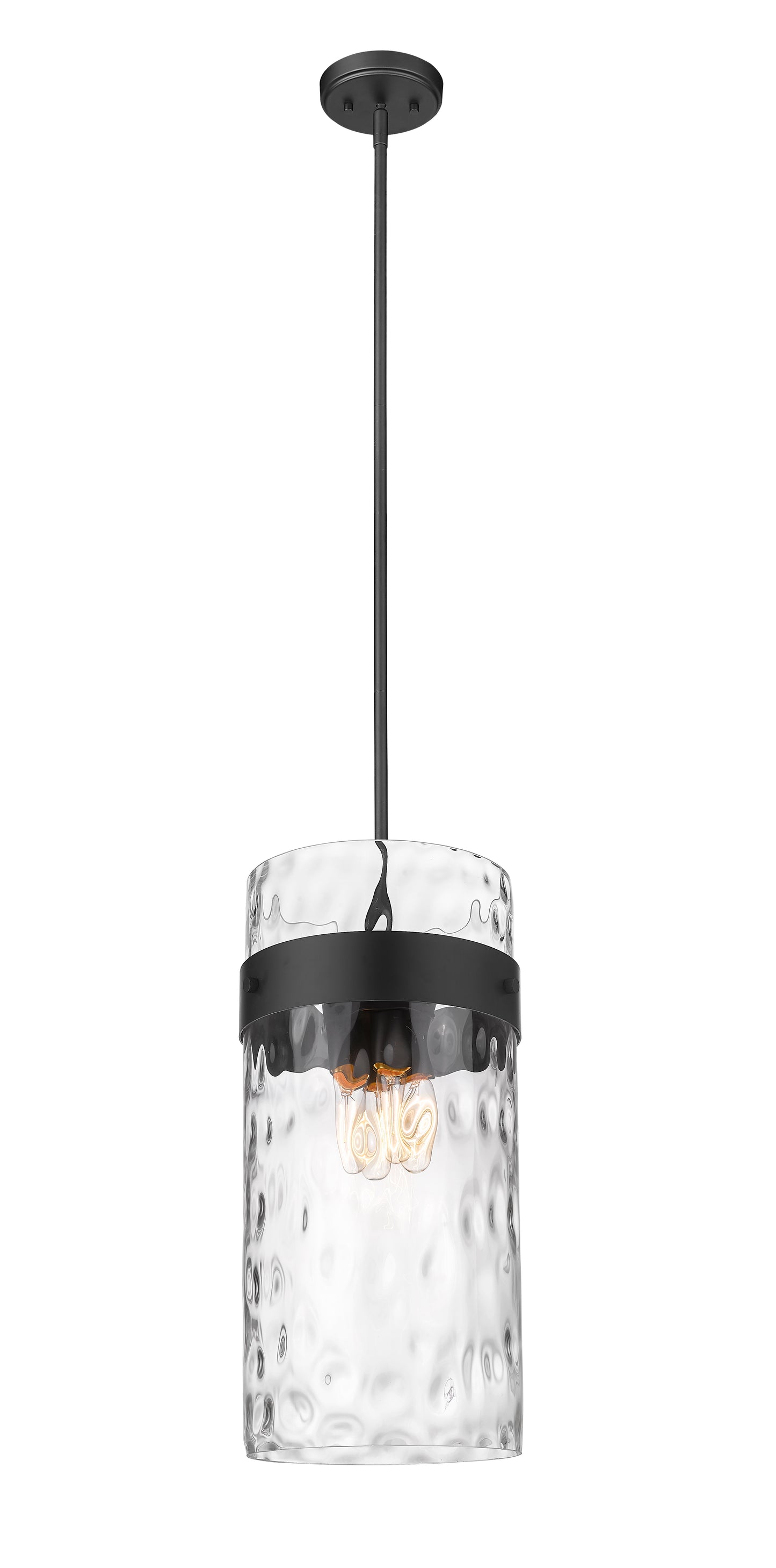 3035P12-MB - Fontaine 4 Light 13" Pendant - Matte Black