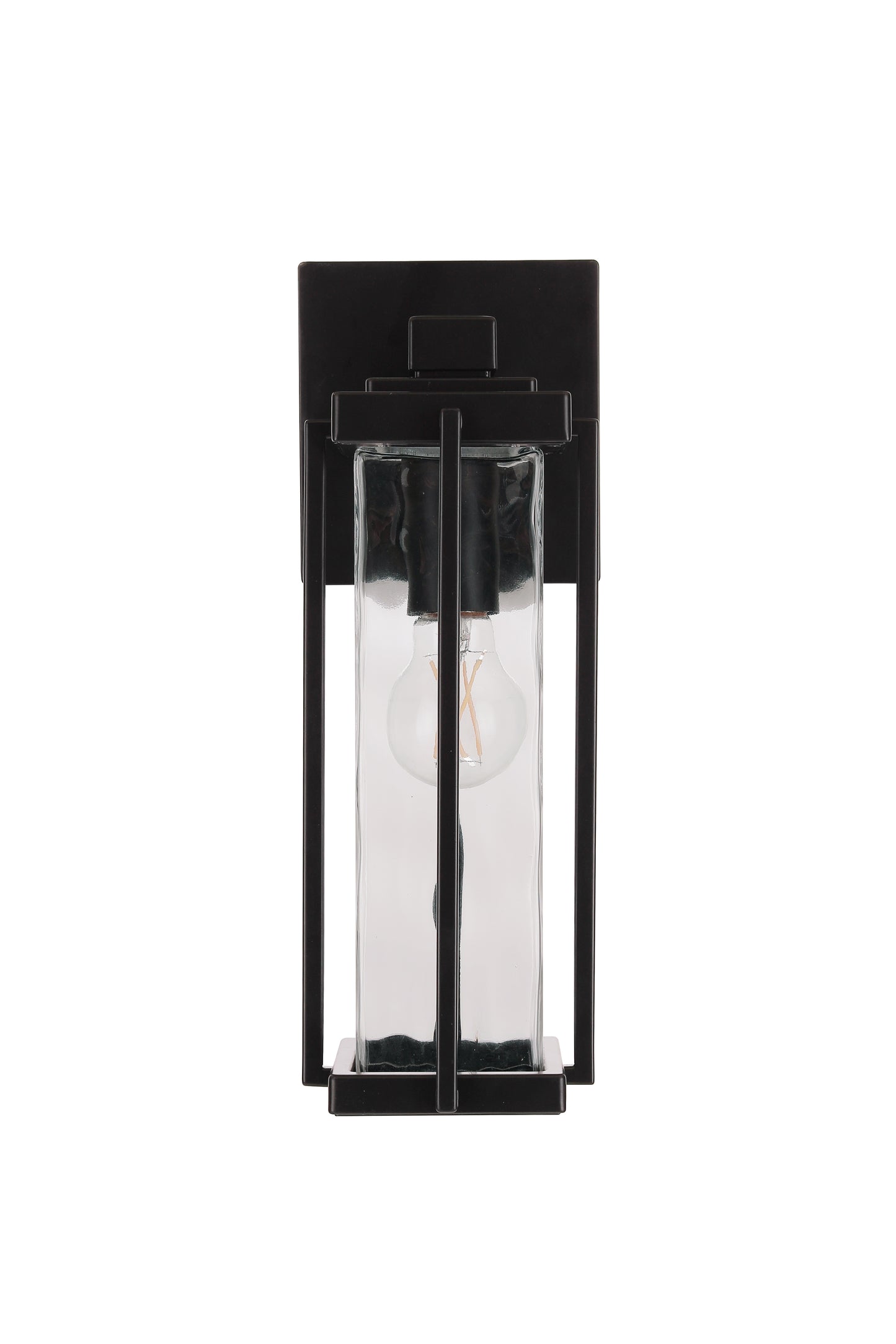 Z2604-MN - Pyrmont 1 Light 14.63" High Outdoor Wall Lantern - Midnight