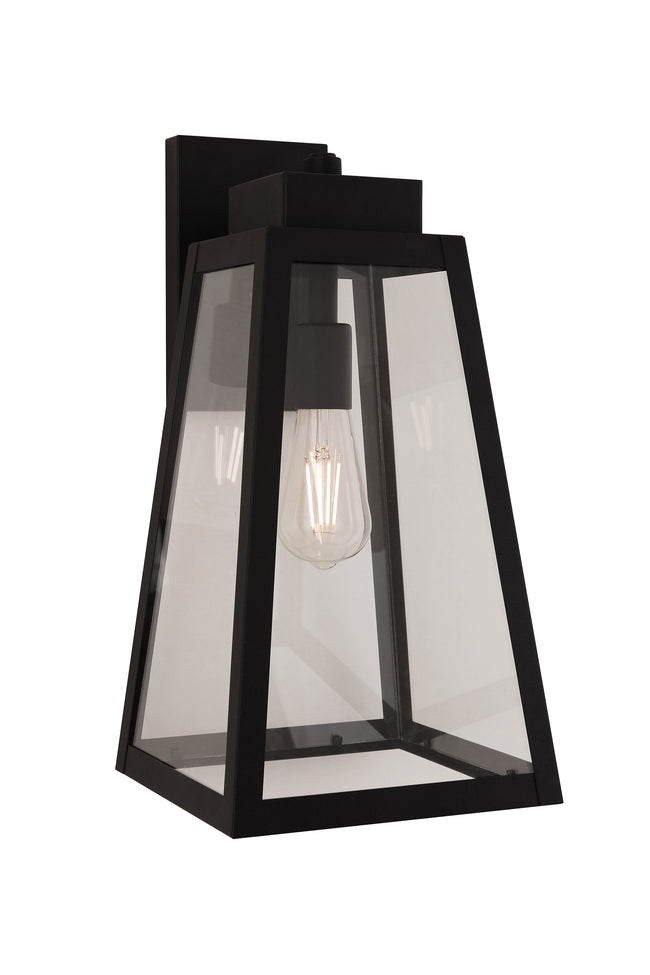 ZA6924-TB - Sorano 1 Light 17" High Outdoor Wall Lantern - Textured Black