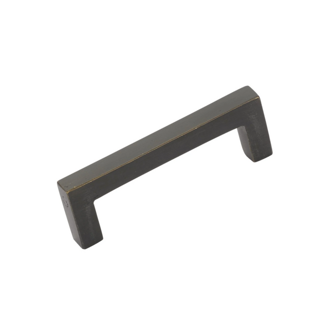 86670FB - Rustic Modern 6" Center to Center Handle Cabinet Pull - Sandcast Bronze Collection -Medium Bronze