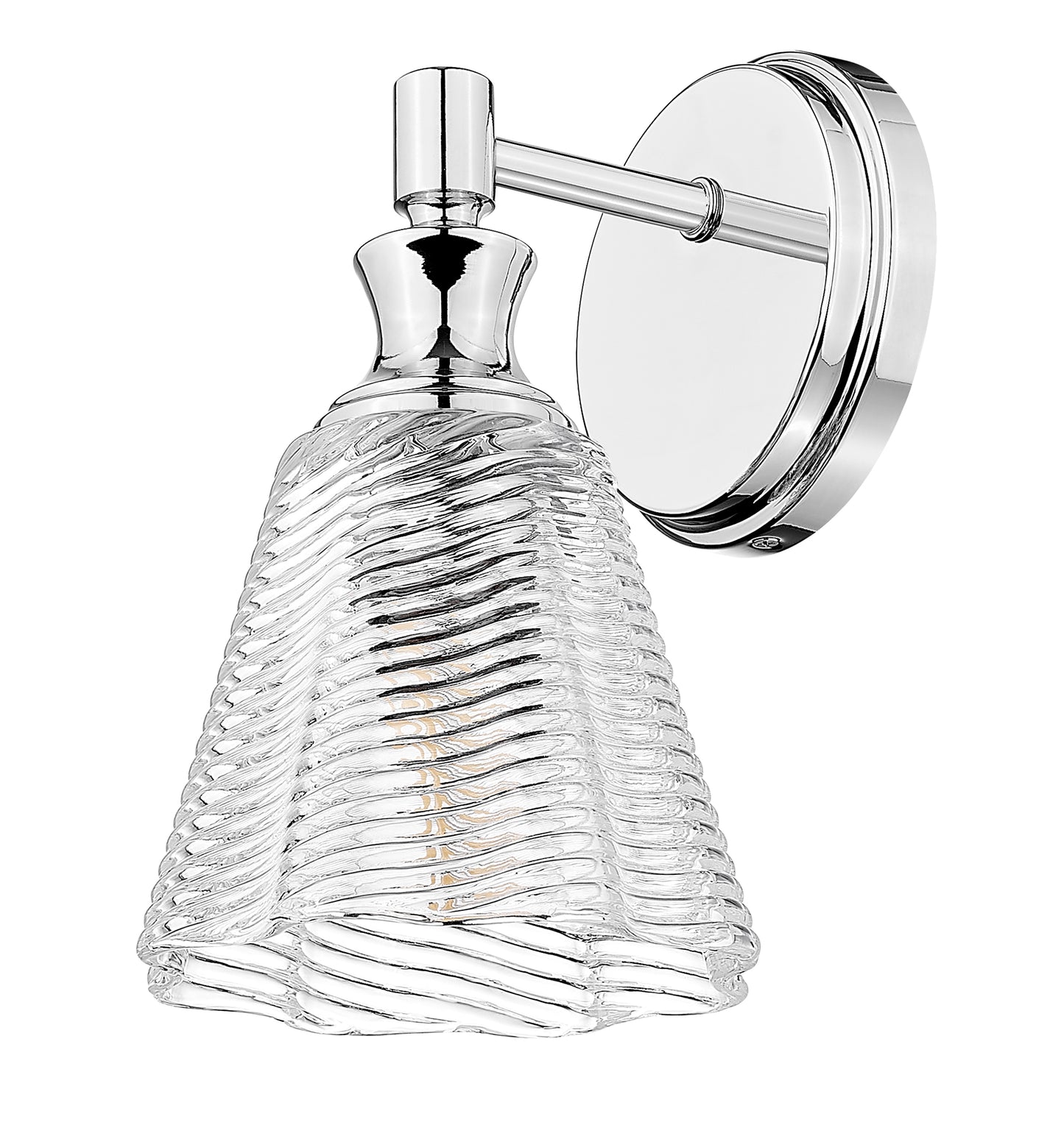 7704-1S-CH - Auden 1 Light Wall 10" Sconce - Chrome