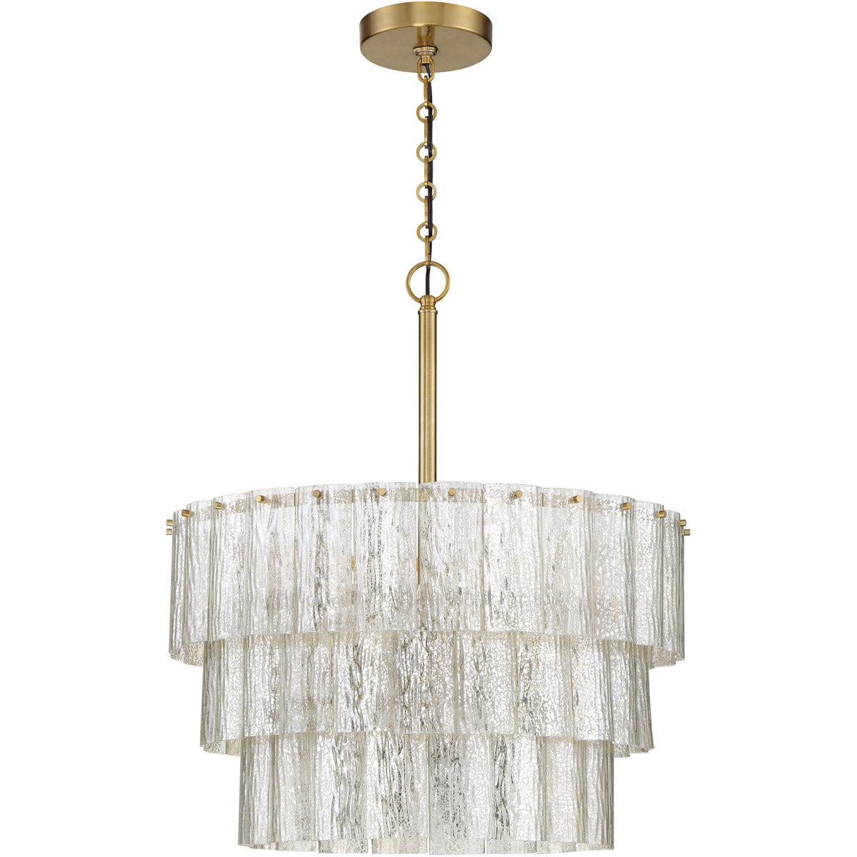 48694-SB - Museo 9 Light 20" Wide Pendant - Satin Brass