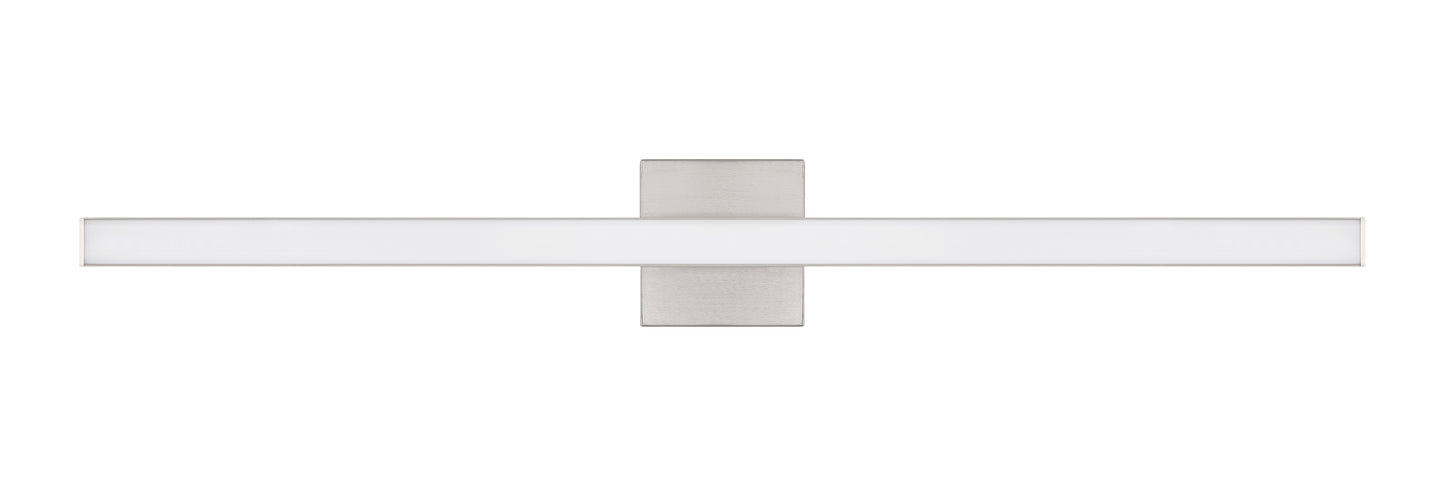 10136BNK-LED - Trim 1 Light 36" Wide LED Vanity Light - Brushed Nickel