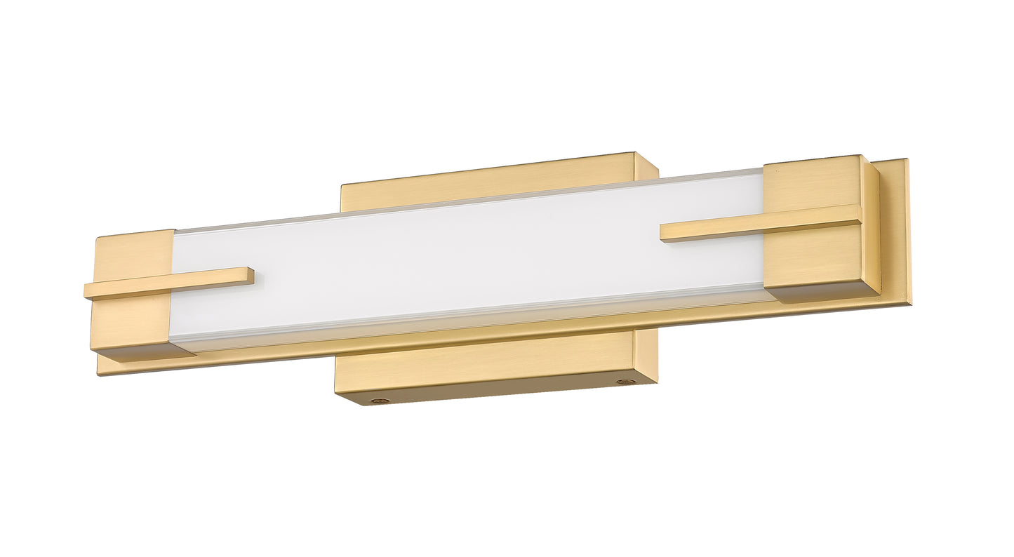 4100-18W-MGLD-LED - Chase 1 Light 18" Vanity - Modern Gold