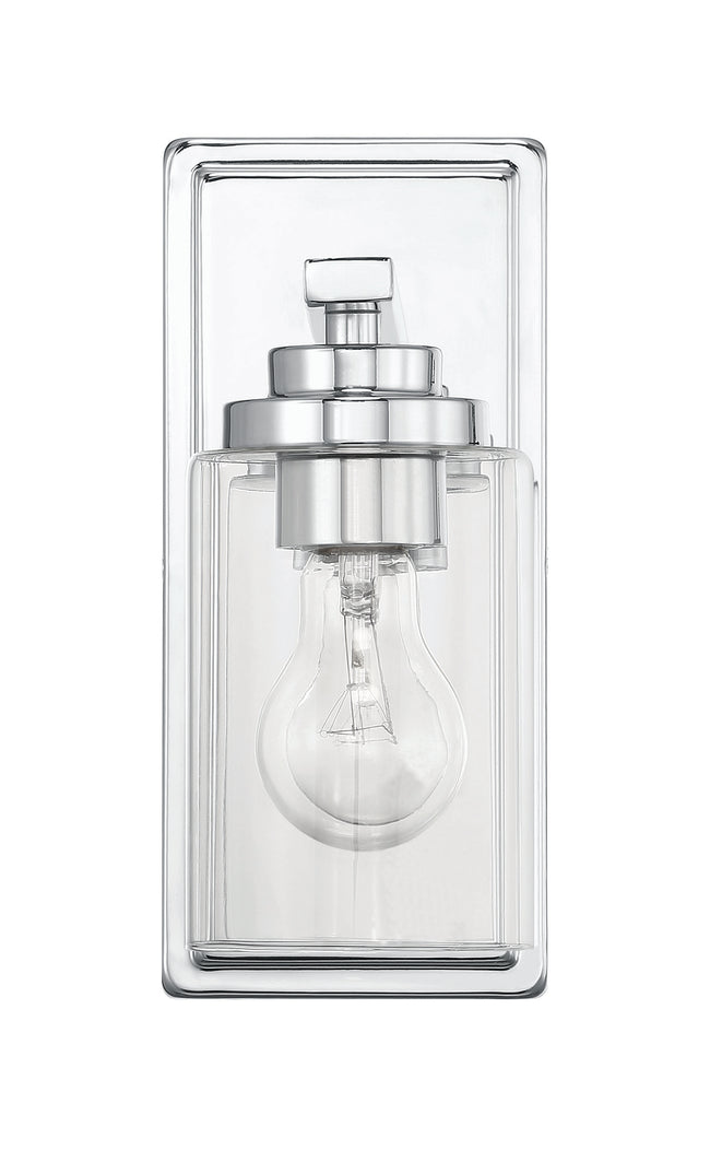 20404CH1 - Clark 1 Light 10" High Wall Sconce - Chrome