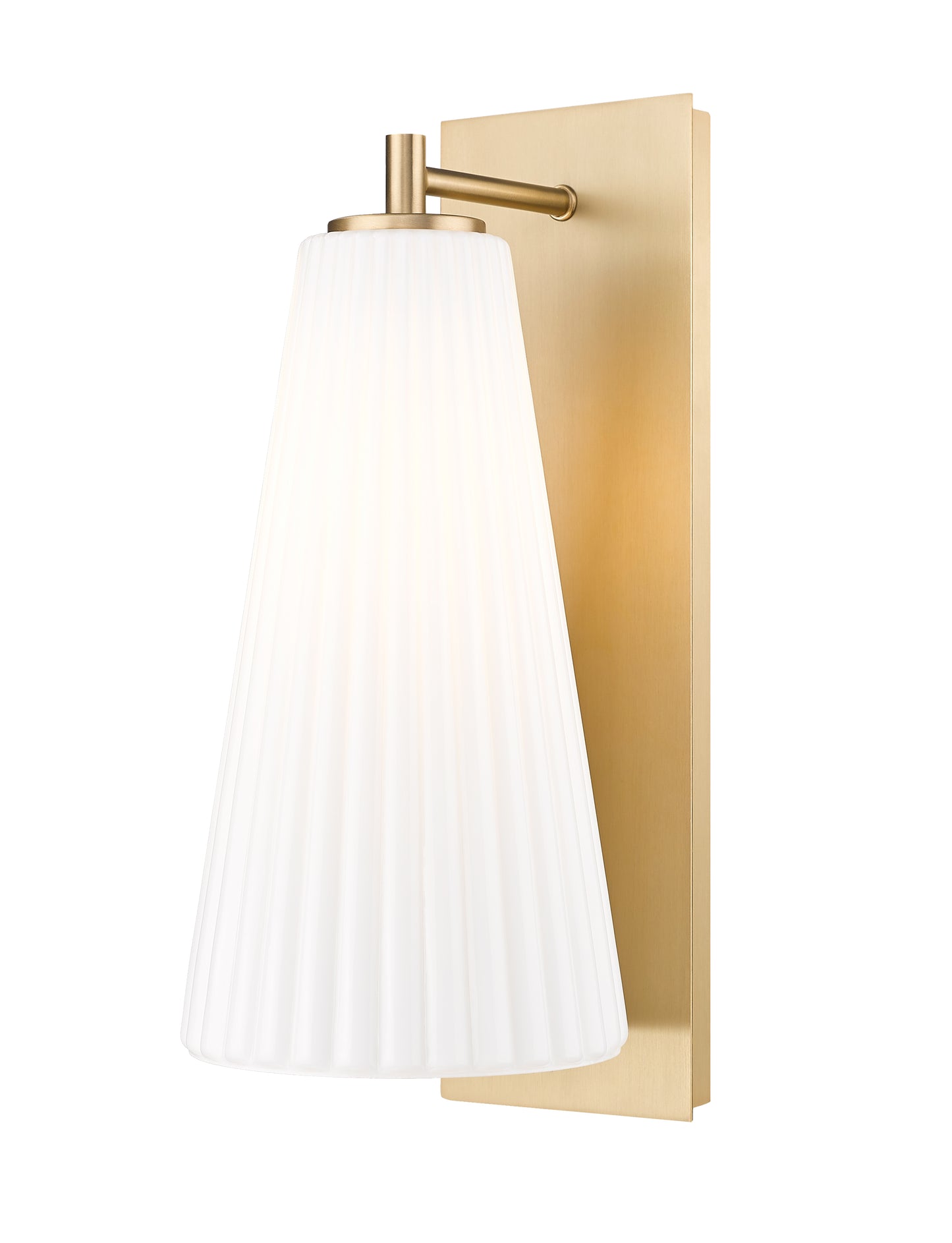 3043-1SL-MGLD - Farrell 1 Light Wall 16" Sconce - Modern Gold