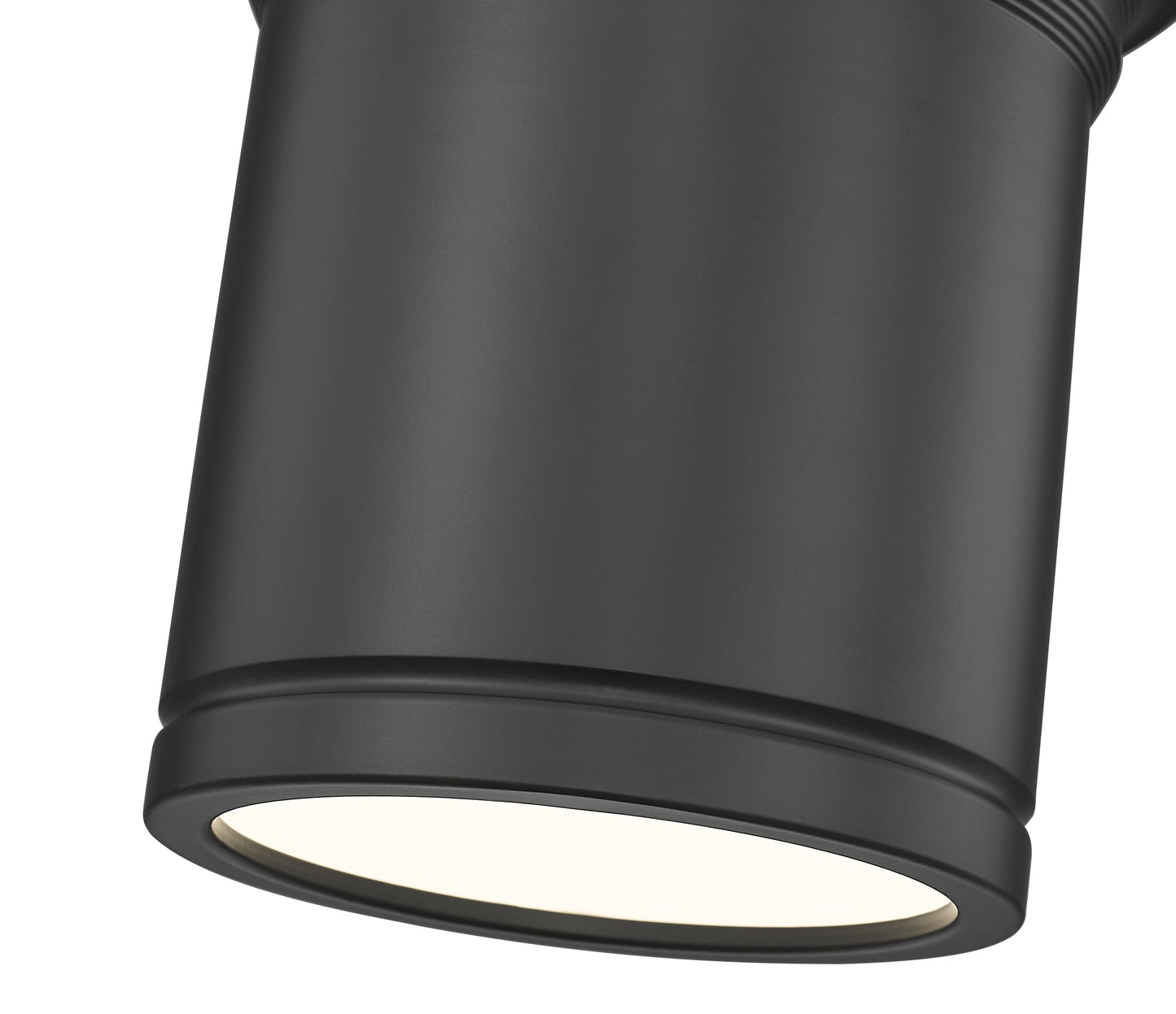 7702F8-MB-LED - Bentley 1 Light Flush 8" Mount - Matte Black