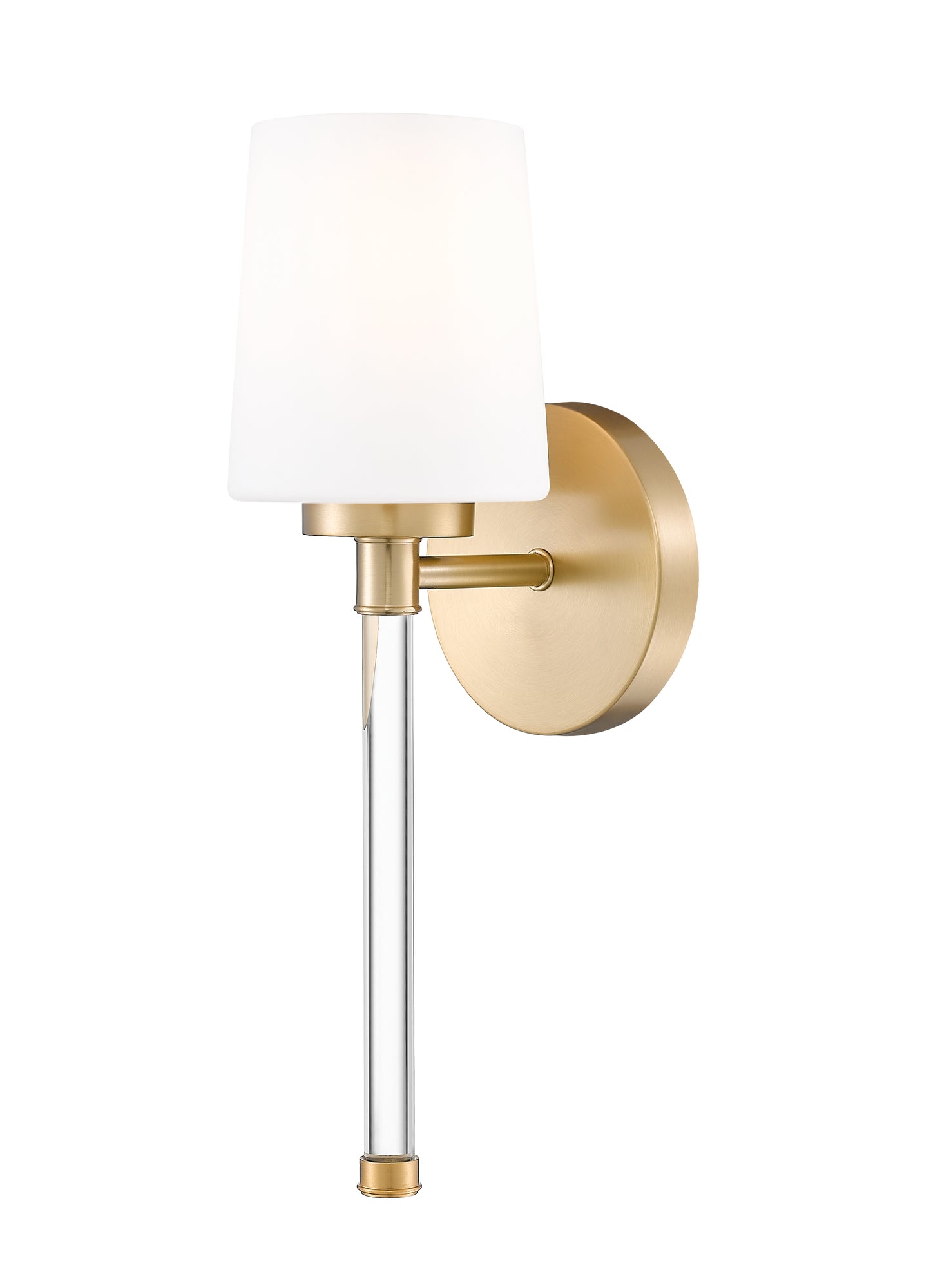 7700-1S-MGLD - Henri 1 Light Wall 16" Sconce - Modern Gold