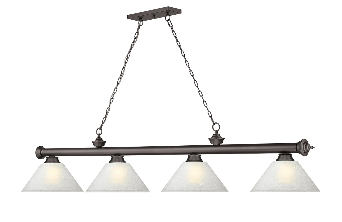 2306-4BRZ-AWL14 - Cordon 4 Light 81" Billiard - Bronze